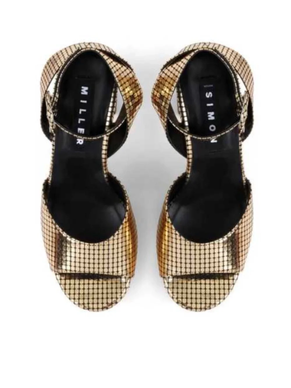 SIMON MILLER - Platform Rink Sandal in Star Gold